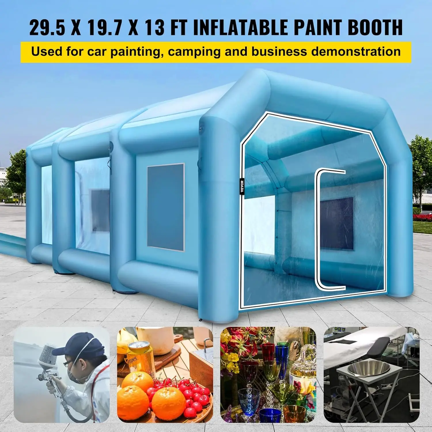 Inflatable Paint Booth, 29.5x1 - Inflatable Paint Booth review and price